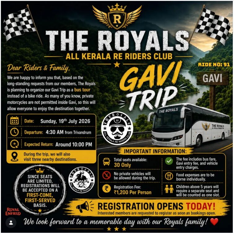 The Royals - All Kerala RE Riders Club