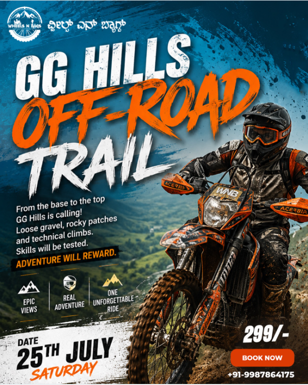 ๐๏ธ๐ฅ Wheels N Bags Off-Road Adventure to GG Hills ๐