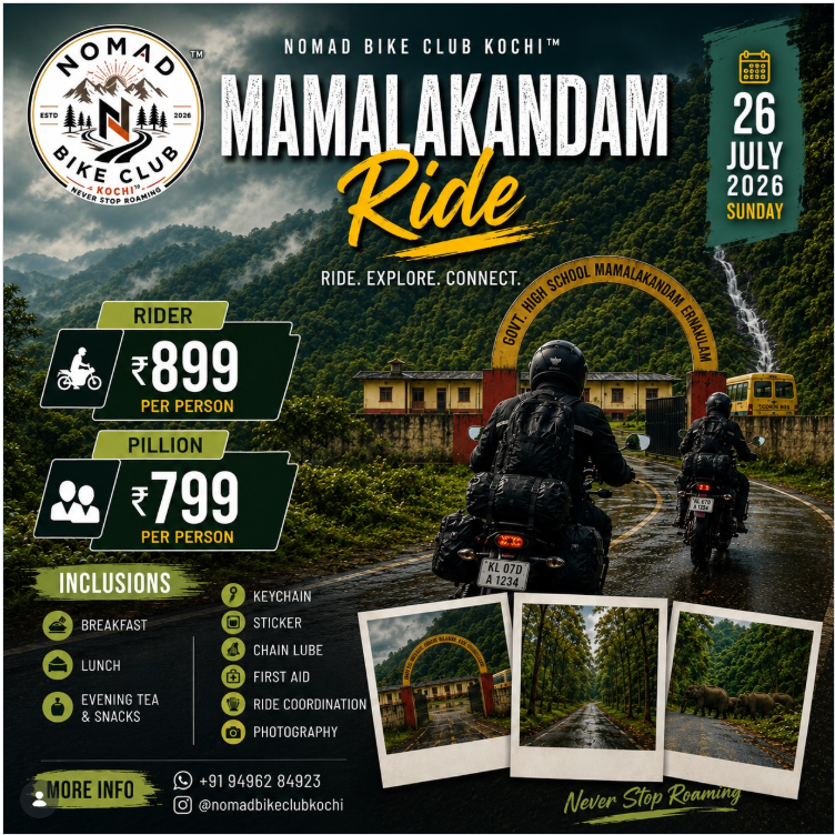 🌿 Mamalakandam Ride | Ride #07 🏍️