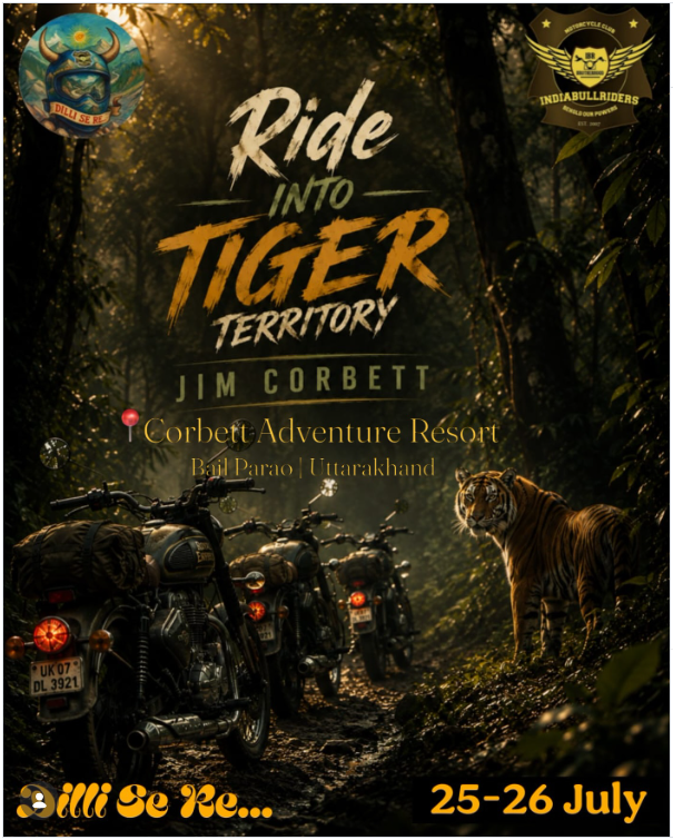 IBR – Dilli Se Re | Ride Into Tiger Territory 🐅🏍️