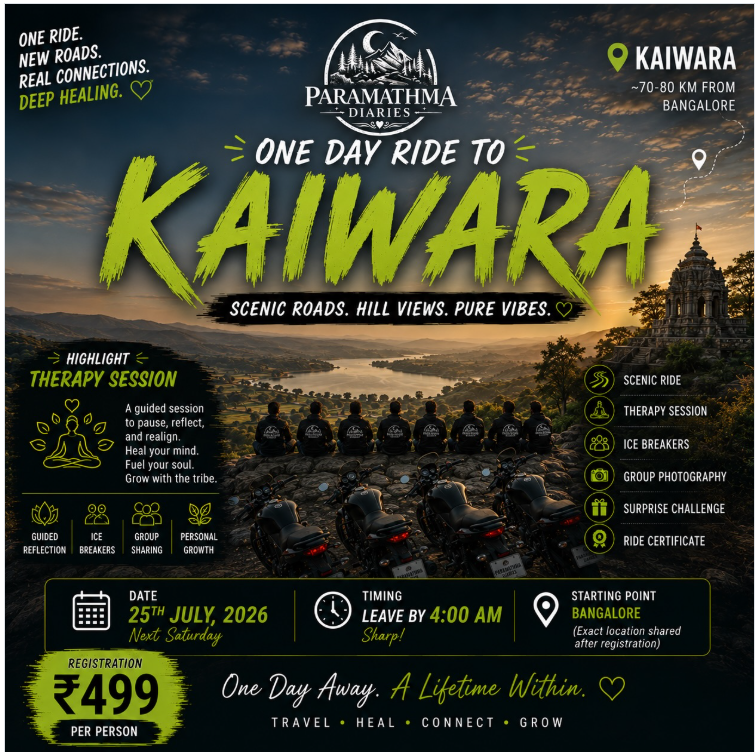 One-Day Motorcycle Ride to Kaiwara