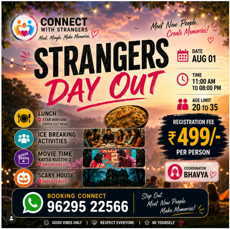 CONNECT WITH STRANGERS, Trek with Strangers Club