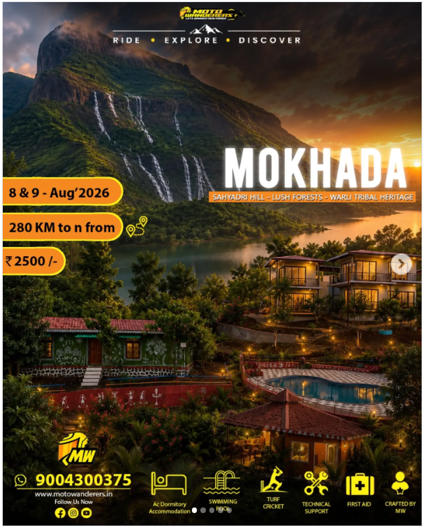 🌧️ MWs Family Stay Ride #12 2026 | Mokhada Monsoon Escape 🏍️🌿