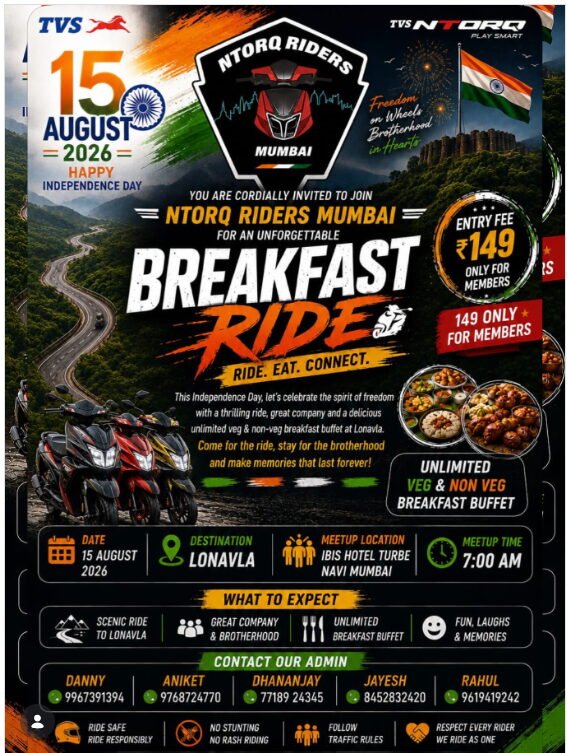 NTORQ RIDERS MUMBAI 125/150cc🇮🇳