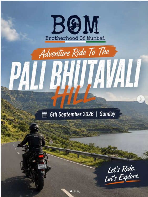 🌧️🏍️ BREAKFAST RIDE TO PALI BHUTIVALI HILL