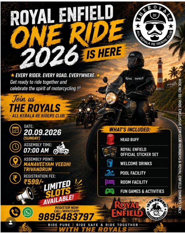 The Royals - All Kerala RE Riders Club