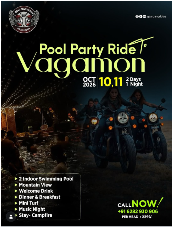 ποΈπΏ RIDE TO VAGAMON | KOTAMANJIL ESCAPE ππ₯